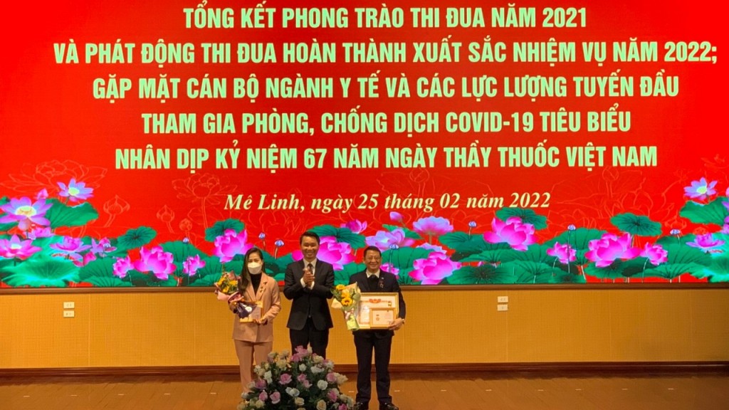 Mê Linh: Nhiều tập thể, cá nhân được khen thưởng trong phong trào thi đua yêu nước