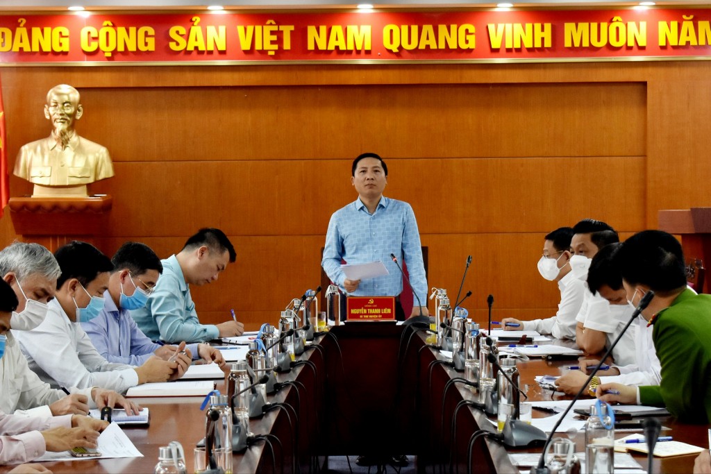 Bí thư Huyện ủy Mê Linh Nguyễn Thanh Liêm đề nghị các chủ đầu tư sớm triển khai dự án