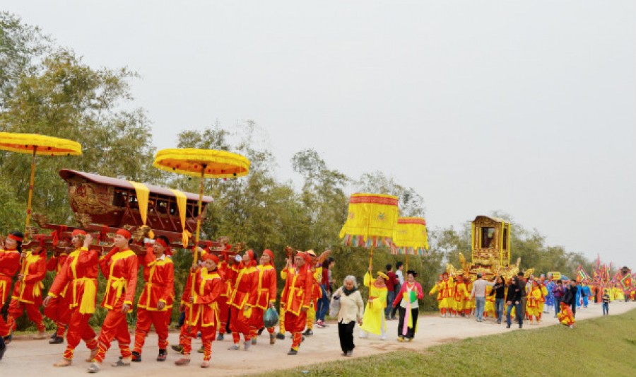 Lễ hội đền Tiên La được công nhận là di sản văn hóa phi vật thể