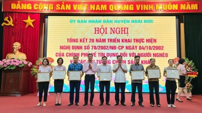 Huyện Hoài Đức: Gần 5.200 hộ thoát nghèo nhờ vốn chính sách xã hội