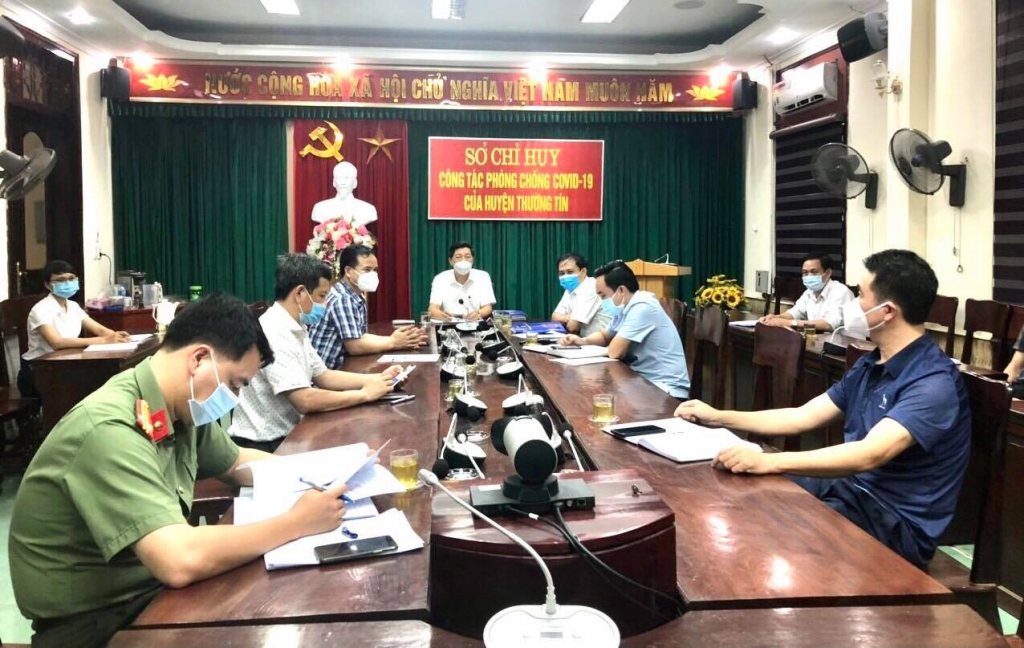 Huyện Thường Tín đặt nhiệm vụ tập trung xét nghiệm cho các trường hợp ho, sốt trong cộng đồng