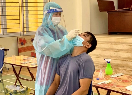 huyện Quốc Oai sẽ lấy mẫu xét nghiệm covid-19 diện rộng vào ngày 19/8