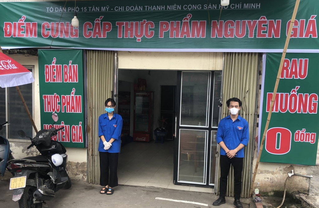 Đoàn thanh niên phường Mỹ Đình 1 có nhiều hoạt động sáng tạo trong phòng chống dịch Covid -19