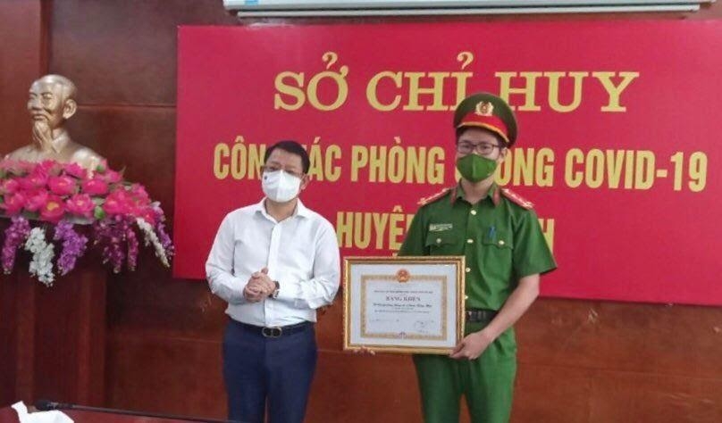 Chủ tịch UBND huyện Mê Linh, ông Hoàng Anh Tuấn 