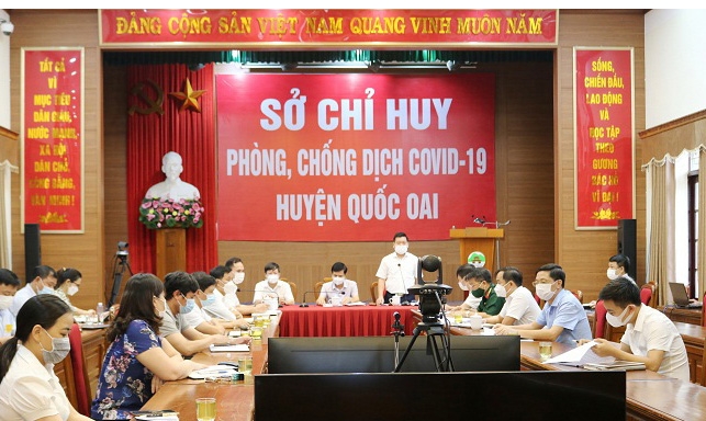 Huyện Quốc Oai cho phép tiểu thương hoạt động trở lại