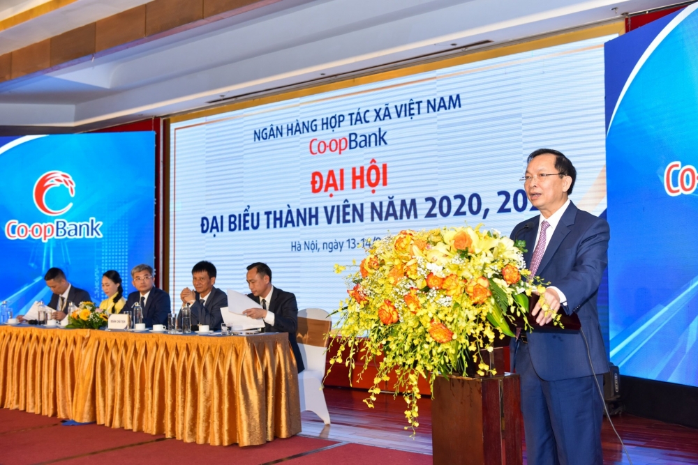 Ông Phó Thống đốc Thường trực NHNN Đào Minh Tú phát biểu chỉ đạo tại Đại hội.
