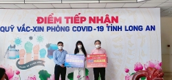 Tập đoàn An Nông tặng 1 tỷ đồng cho Quỹ vắc-xin phòng Covid-19 tỉnh Long An