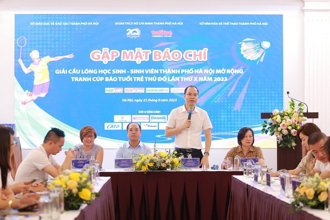 Giải cầu lông học sinh - sinh viên Hà Nội 2023