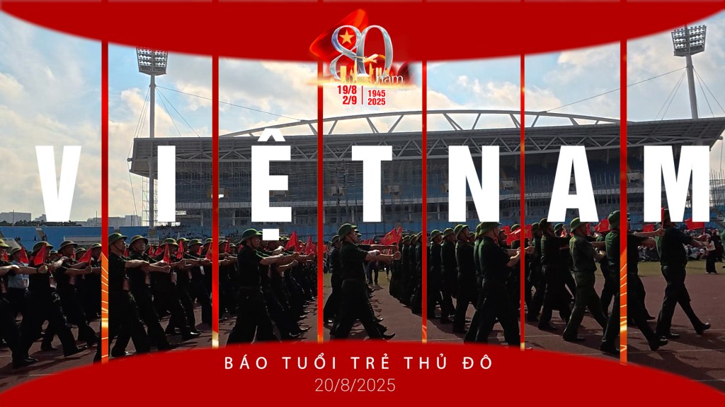 Các khối luyện tập dưới mưa nắng, sẵn sàng cho đại lễ 80 năm
