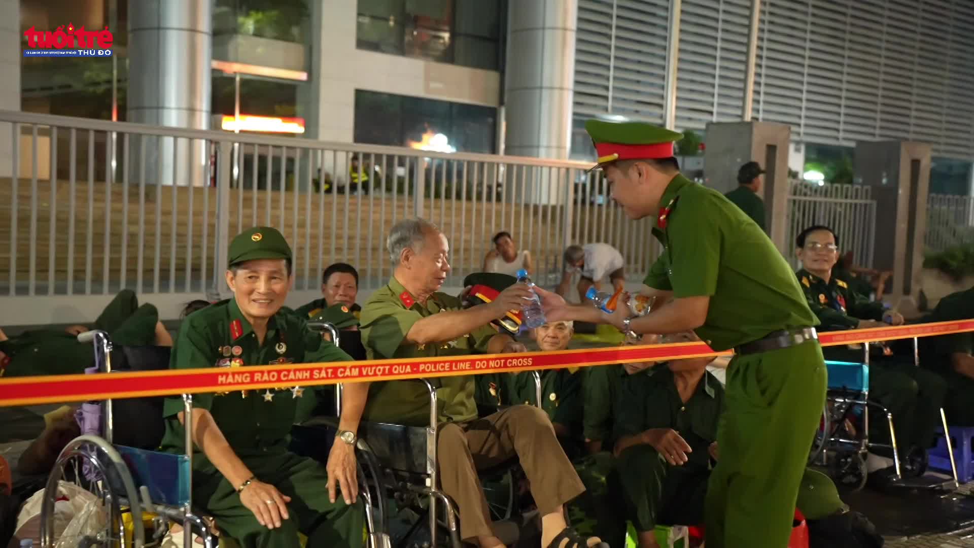 Ưu tiên chỗ ngồi cho cựu chiến binh