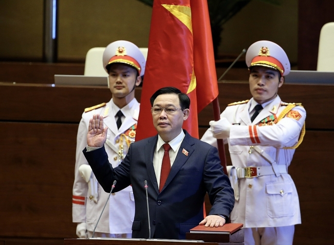 Bí thư Thành uỷ Hà Nội Vương Đình Huệ được bầu làm Chủ tịch Quốc hội