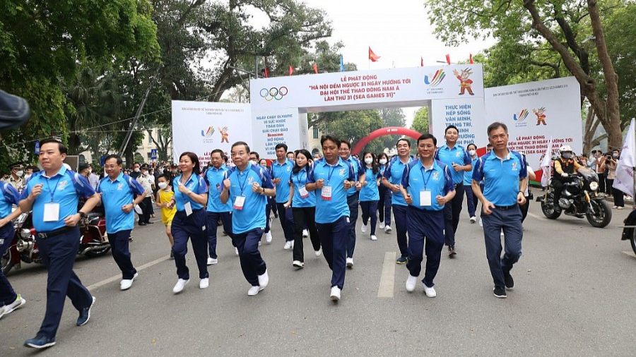 Lễ phát động “Hà Nội đếm ngược 31 ngày hướng tới SEA Games 31”