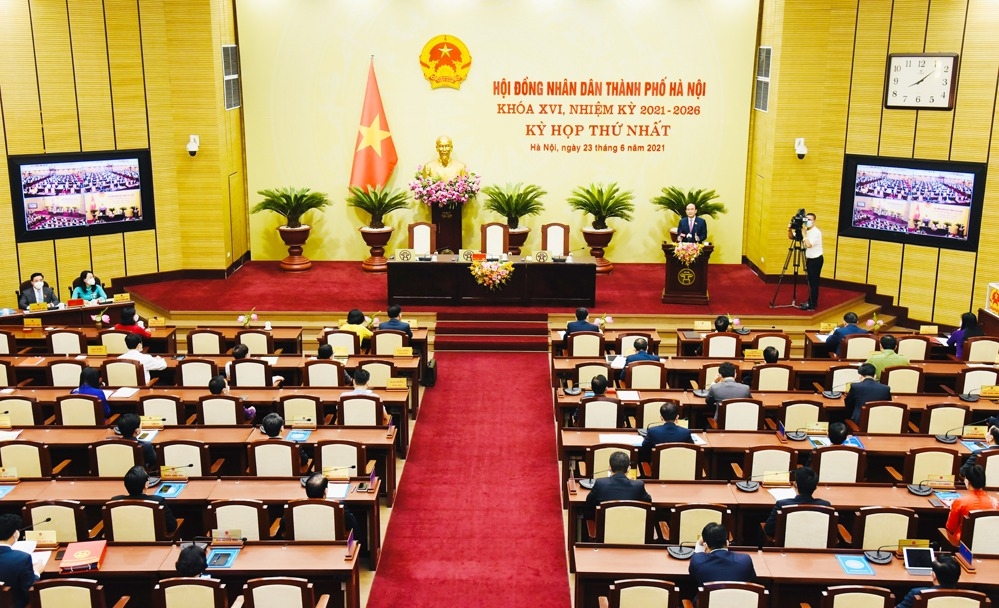 Bế mạc kỳ họp thứ nhất HĐND thành phố Hà Nội khóa XVI, nhiệm kỳ 2021-2026