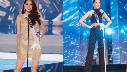 Màn giới thiệu của các người đẹp Việt tại Miss Universe