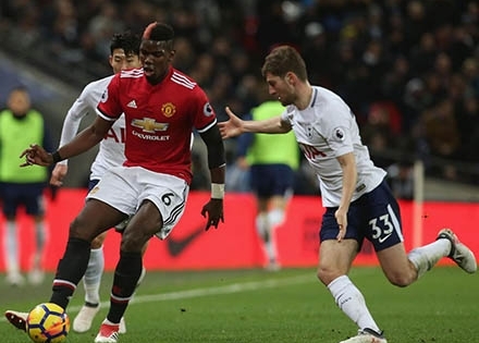 Tottenham 2-0 MU: Man Utd bại trận trước Tottenham