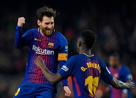 Barcelona 6-1 Girona:  Coutinho ghi siêu phẩm, Messi lập cú đúp