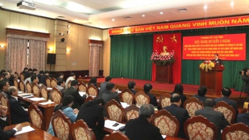 Thành ủy Hà Nội: Sơ kết 5 năm thực hiện Nghị quyết số 09-NQ/TU