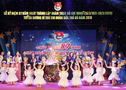 Thành đoàn Hà Nội tổ chức lễ kỷ niệm 87 năm Ngày thành lập Đoàn