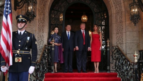 Tổng thống Trump lần đầu tiếp Chủ tịch Trung Quốc tại