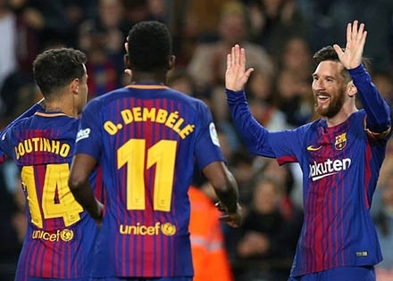 Barcelona 3-1 Leganes: Messi lập hat-trick