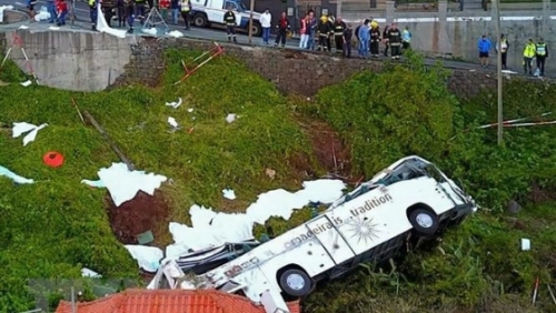 [Video] 28 du khách Đức thiệt mạng do tai nạn tại Bồ Đào Nha
