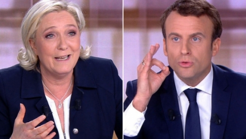 Hai ứng cử viên tổng thống Pháp tranh luận nảy lửa trên truyền hình