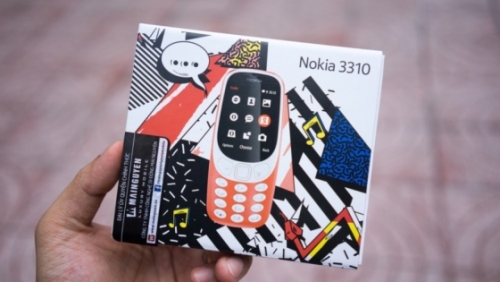 Mở hộp Nokia 3310  vừa bán ở Việt Nam