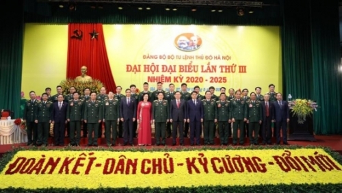 Khai mạc Đại hội đại biểu Đảng bộ Bộ Tư lệnh Thủ đô Hà Nội lần thứ III