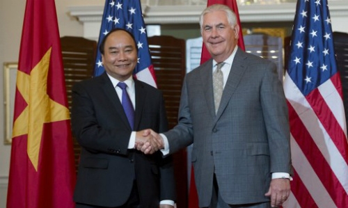 Thủ tướng Nguyễn Xuân Phúc dự chiêu đãi cấp Nhà nước của Chính quyền Hoa Kỳ