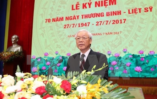 Kỷ niệm trọng thể 70 năm Ngày Thương binh - Liệt sỹ