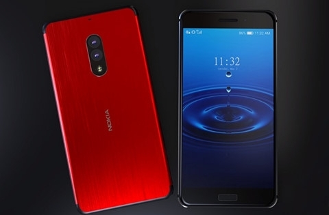 Concept Nokia 9 với camera kép nằm dọc
