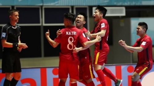 Bàn thắng của Minh Trí lọt vào top 10 siêu phẩm World Cup Futsal 2016