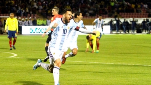 Argentina 3-1 Ecuador: Messi lập hat-trick giúp Argentina giành vé dự World Cup 2018