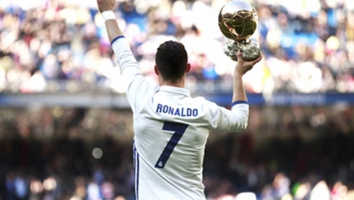 Cristiano Ronaldo giành giải cầu thủ xuất sắc nhất thế giới của FIFA 2017