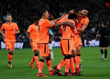 West Ham 1-4 Liverpool: The Kop giành chiến thắng ấn tượng trên sân khách