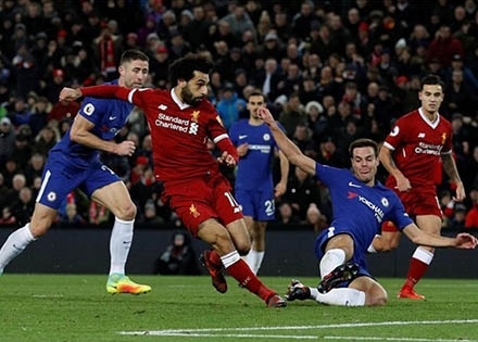 Liverpool 1-1 Chelsea: Salah, Hazard tuyệt hay