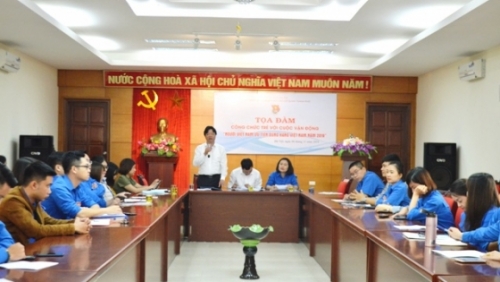 Công chức trẻ Thủ đô với Cuộc vận động người Việt Nam ưu tiên dùng hàng Việt Nam
