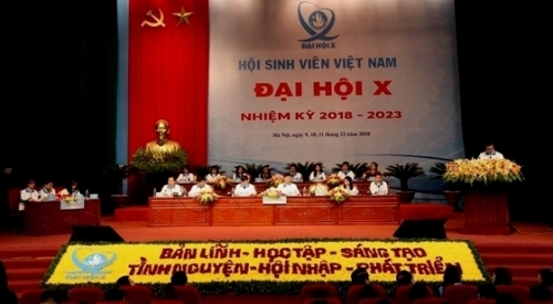 Khai mạc Đại hội Đại biểu Toàn quốc Hội Sinh viên Việt Nam lần thứ X